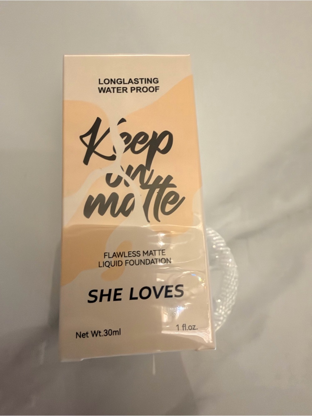 Keep Un Matte Flawless Matte Liquid Foundation - Beige